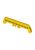 Шина "0" РЕ (8х12мм) 16 отверстий, латунь, нейлоновый корпус комбинированный, желтый, EKF PROxima (sn0-125-16-dpe)