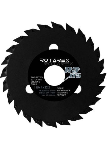 Диск пильный Rotarex R3/125 Блистер 125*22,5 мм (619301)