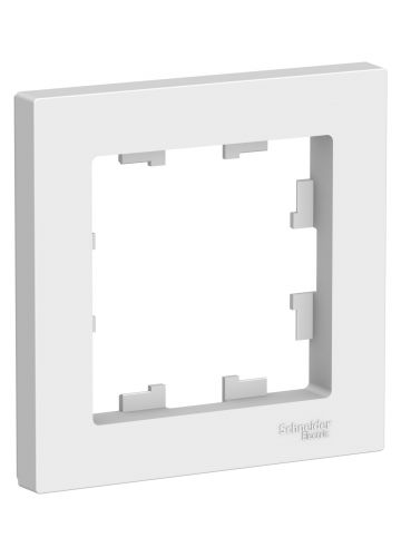 Рамка AtlasDesign ATN000101 1-постовая, белый