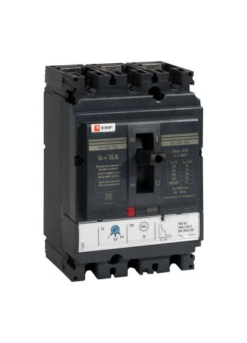 Выключатель автоматический ВА-99C (Compact NS) 160/16А 3P 36кА EKF PROxima (mccb99C-160-16)