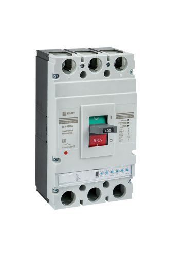 Выключатель автоматический ВА-99М 400/400А 3P 65кА с электронным расцепителем EKF PROxima (mccb99-400-400me)