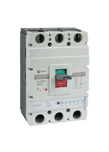 Выключатель автоматический ВА-99М 630/630А 3P 65кА с электронным расцепителем EKF PROxima (mccb99-630-630me)