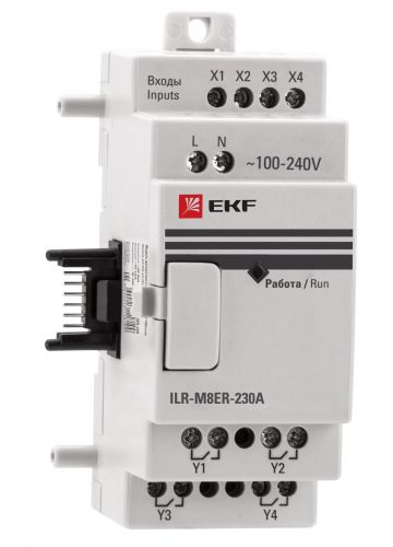 Модуль дискретного в/в 4/4 230В PRO-Relay EKF PROxima (ILR-M8ER-230A)