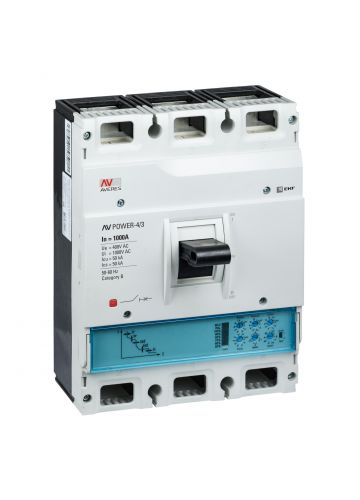 Автоматический выключатель AV POWER-4/3 1000А 50kA ETU2.0 EKF (mccb-43-1000-2.0-av)