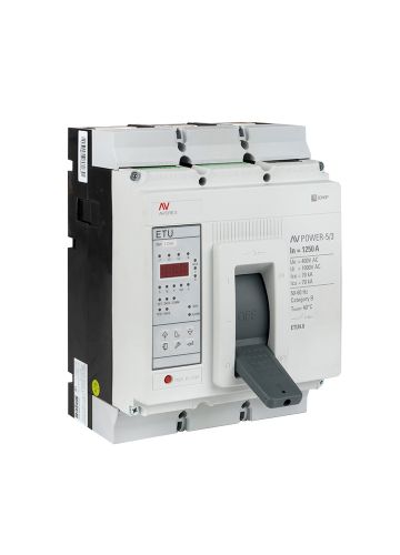 Автоматический выключатель AV POWER-5/3 1250А 70kA ETU4.0 EKF AVERES (mccb-53-1250M-4.0-av)