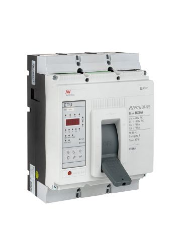 Автоматический выключатель AV POWER-5/3 1600А 70kA ETU4.0 EKF AVERES (mccb-53-1600M-4.0-av)