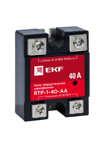 Реле твердотельное однофазное RTP-40-AA EKF PROxima (rtp-1-40-aa)