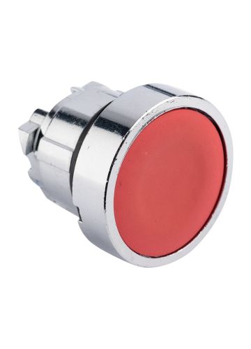 Исполнительный механизм кнопки XB4 плоский возвратный без фиксации, без подсветки, красный EKF PROxima (XB4BA-R)