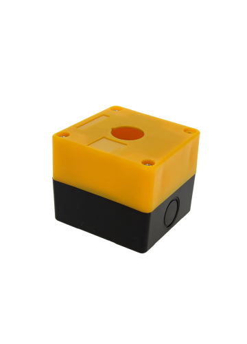 Корпус КП101 пластиковый 1-кнопочный, желтый EKF PROxima (cpb-101-o)