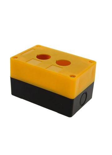 Корпус КП102 пластиковый 2-кнопочный, желтый EKF PROxima (cpb-102-o)