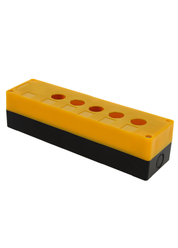 Корпус КП105 пластиковый 5-кнопочный, желтый EKF PROxima (cpb-105-o)
