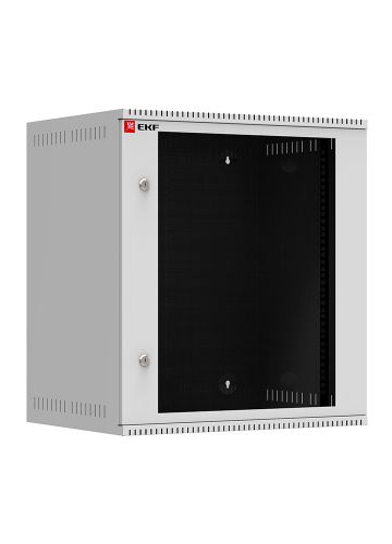 Шкаф телекоммуникационный настенный 12U (600х450) дверь стекло, Astra серия EKF PROxima (ITB12G450)
