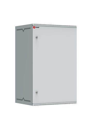 Шкаф телекоммуникационный настенный 18U (600х450) дверь металл, Astra серия EKF PROxima (ITB18M450)