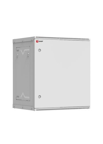 Шкаф телекоммуникационный настенный разборный 12U (600х350) дверь металл, Astra серия EKF PROxima (ITB12M350D)