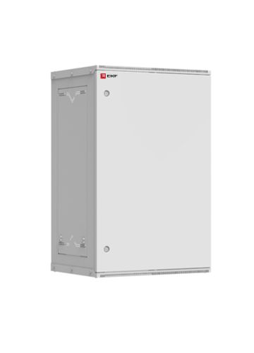 Шкаф телекоммуникационный настенный разборный 18U (600х450) дверь металл, Astra серия EKF PROxima (ITB18M450D)