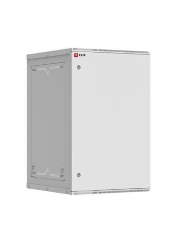 Шкаф телекоммуникационный настенный разборный 18U (600х650) дверь металл, Astra серия EKF PROxima (ITB18M650D)