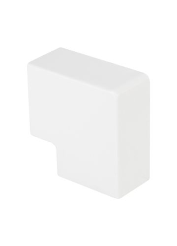 Поворот 90 гр° (40х25) (4 шт) Plast EKF PROxima, белый (abw-40-25x4)