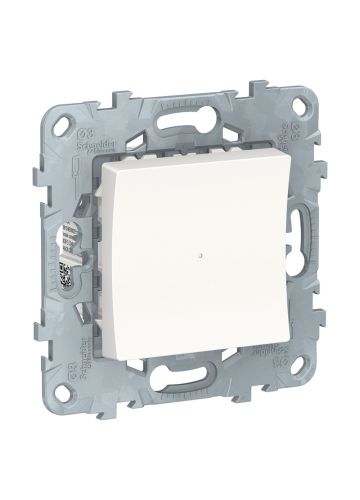 Светорегулятор UNICA NEW LED NU551518 Wiser нажимной, универсальный 7-200Вт, белый