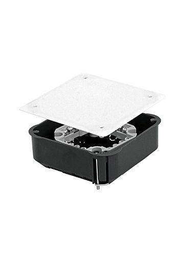 Коробка распаячная КМП-020-024 для полых стен с металлическими лапками, клеммником и крышкой (116х116х45) EKF PROxima (plc-kmp-020-024)