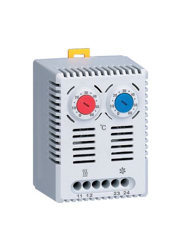 Термостат NO+NC (охлаждение и обогрев) на DIN-рейку 10A 230В IP20 EKF PROxima (T2C10M)