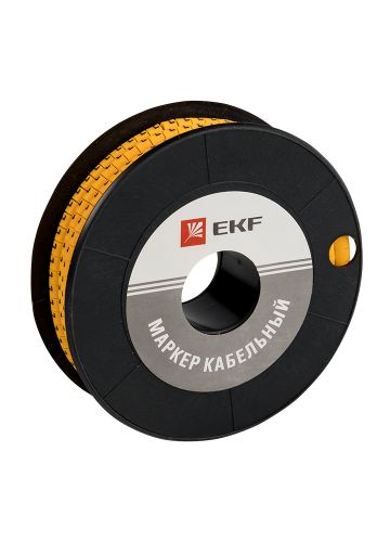 Маркер кабельный 1,5 мм2 "L" (1000 шт.) (ЕС-0) EKF PROxima (plc-KM-1.5-L)