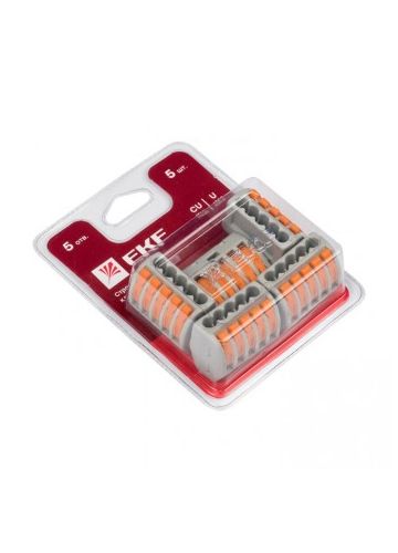 Клемма СМК 222-415 блистер (5шт), EKF PROxima (plc-smk-415b)