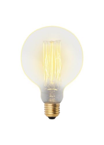 Декоративная лампа накаливания Uniel Vintage IL-V-G125-60/GOLDEN/E27 VW01, форма «шар» (UL-00000480)