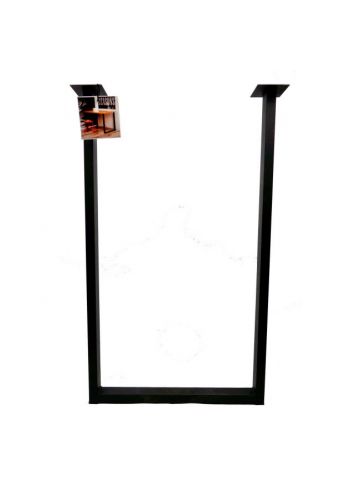 Подстолье для журнального стола в стиле Лофт, высота 85 см, черное (ПЛ.Ч.850)