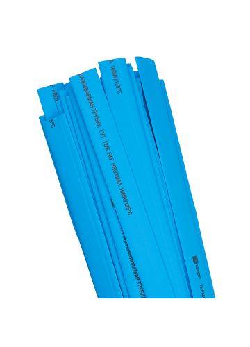 Термоусаживаемая трубка ТУТ нг 8/4 синяя в отрезках по 1м EKF PROxima (tut-8-g-1m)