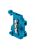 Колодка клеммная самозажимная  JXB-S-4 32А EKF PROxima, синяя (plc-jxb-s-4b)