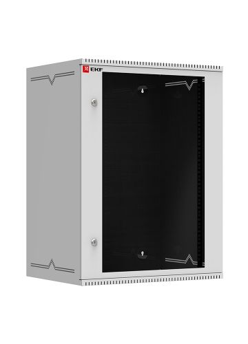Шкаф телекоммуникационный настенный 15U (600х450) дверь стекло, Astra серия EKF PROxima (ITB15G450)